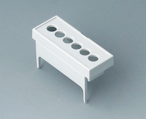 B6801113 Terminal guards, with holes, 5.08 mm