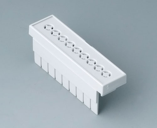 B6802112 Terminal guards, perforated, 5.08 mm