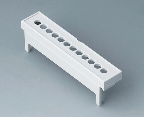 B6803113 Terminal guards, with holes, 5.08 mm