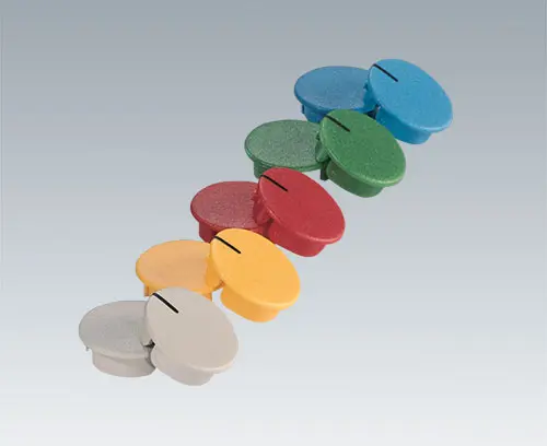 Covers in different colors, with/without indicator line