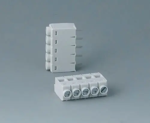 B6601111 Terminal block, block 5.0 mm