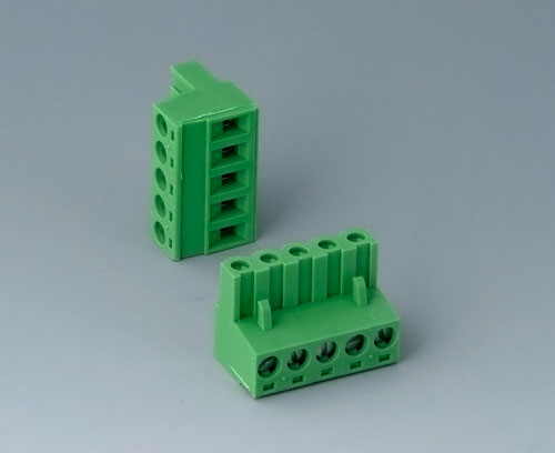 B6601223 Plug header, block 5.08 mm