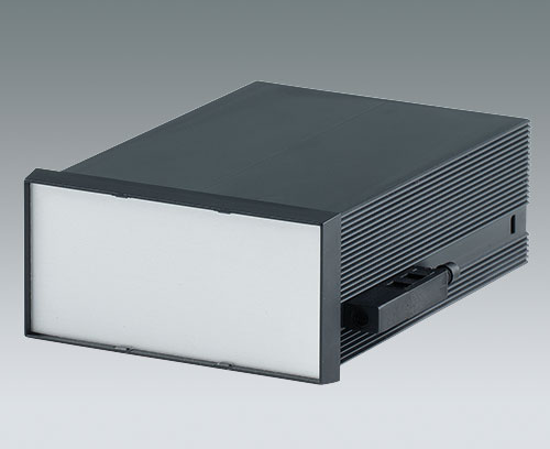 DIN-MODULAR CASE with aluminum front panel (accessory)
