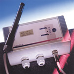 Humidity and temperature measuring unit