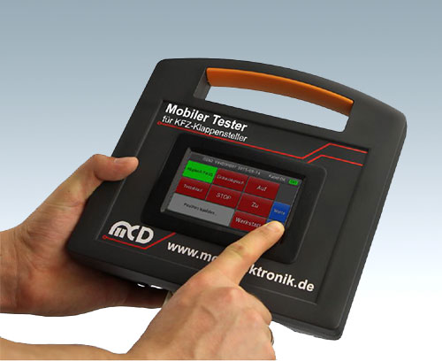 Mobile testing device for cost-effective fault analysis