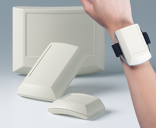 ERGO-CASE plastic enclosures for wearable/wall-mount electronics
