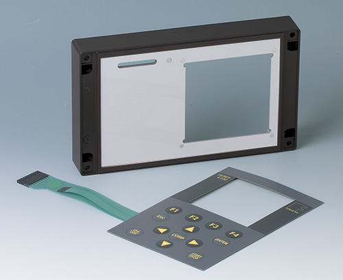 membrane keypad for portable metal detector