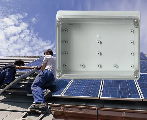 Also suitable in large control cabinets and protective housings