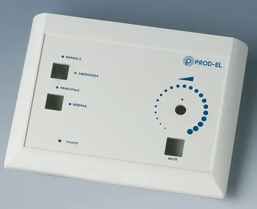 COMTEC enclosure with silk-screen printing