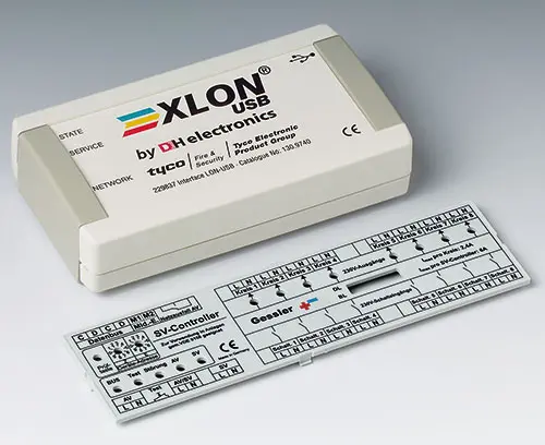 Plastic parts, printed in many colors