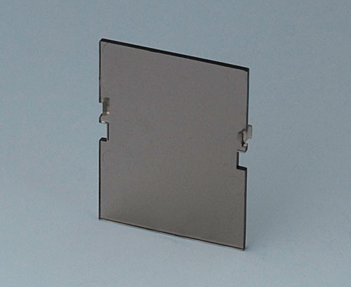 B6601580 Front panel, 2 modules, Vers. VI