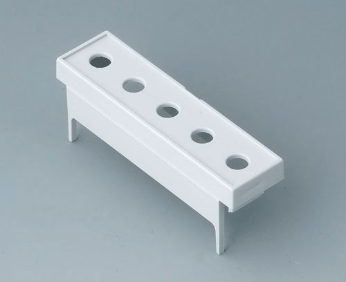 B6802115 Terminal guards, with holes, 10.16 mm