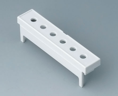 B6803115 Terminal guards, with holes, 10.16 mm