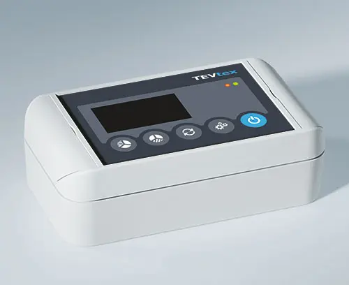 Recessed operating area for a membrane keypad