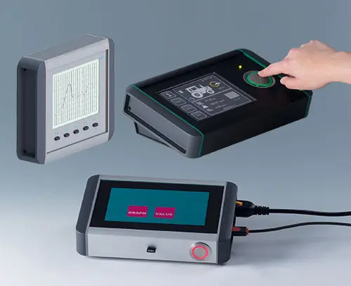 Sophisticated extruded aluminum enclosures for central control units