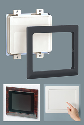 Flush mount enclosures