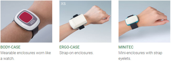 wearable handheld enclosures