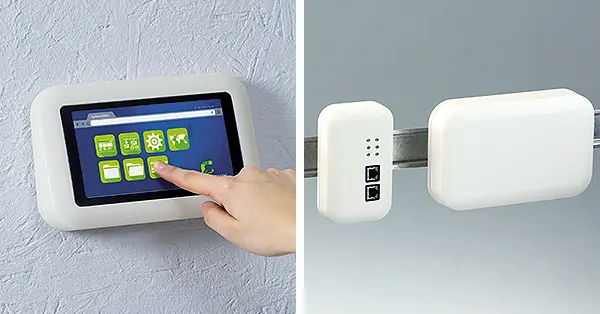 EVOTEC wall-mount or DIN rail mounted enclosures