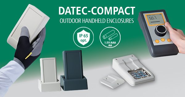 OKW DATEC-COMPACT Handheld Enclosures 