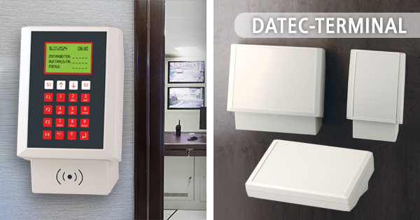 DATEC-TERMINAL sloping-front enclosures