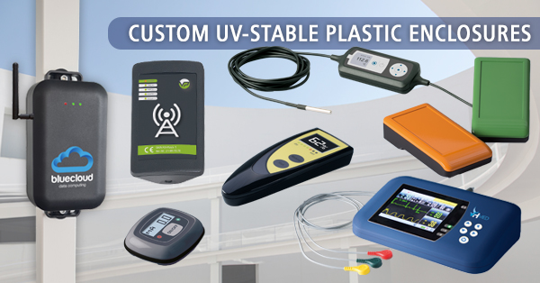 Customised UV-stable plastic enclosures Customised UV-stable plastic enclosures