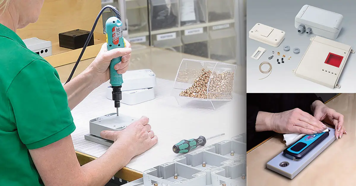 OKW's enclosures assembly service