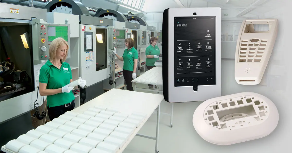 OKW's extensive enclosures machining service