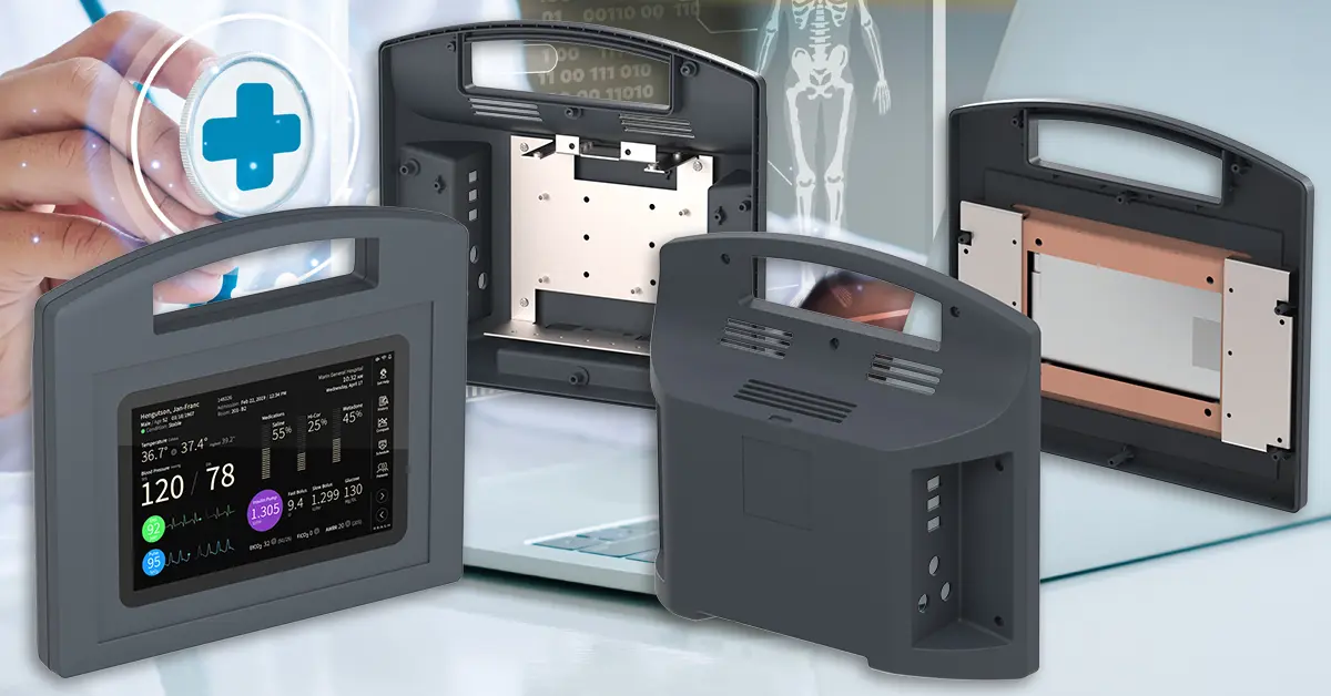 Specifying metal brackets for plastic enclosures