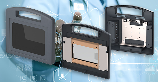 Customized CARRYTEC enclosures with special brackets