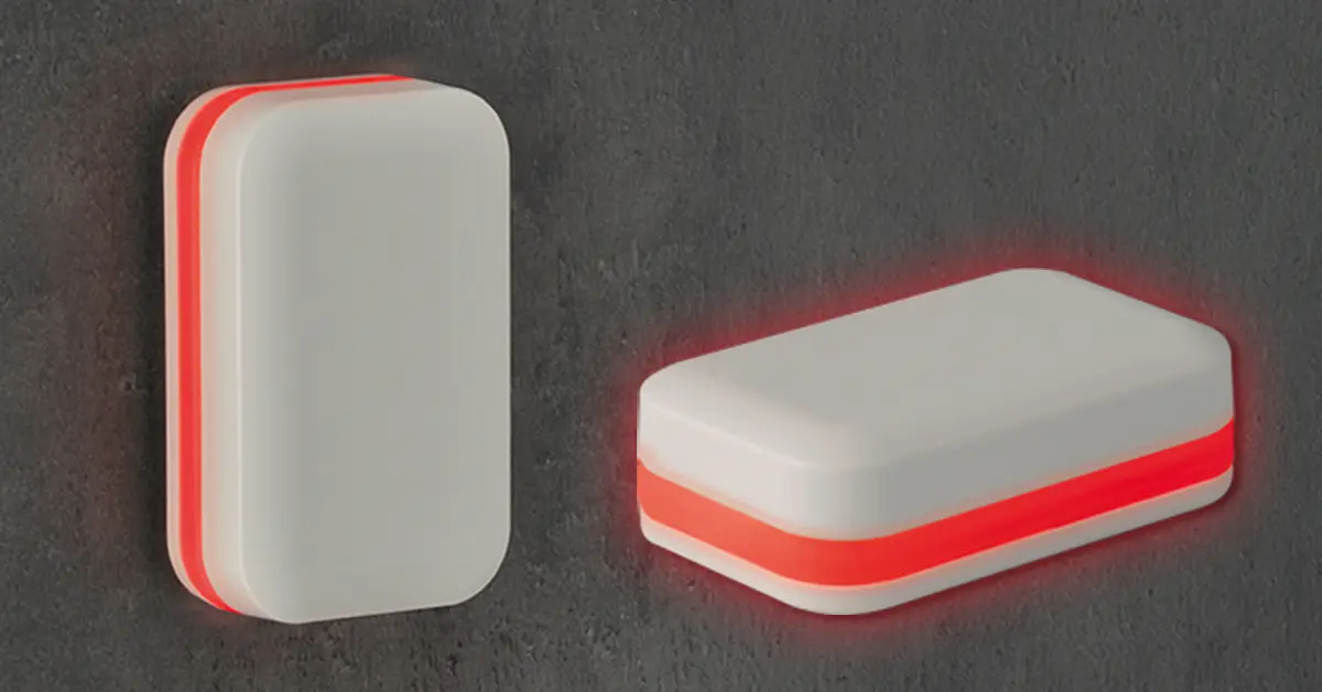 Illuminated spacer ring for EVOTEC