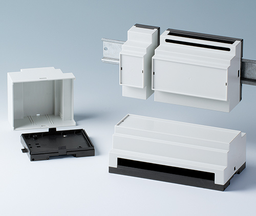 DIN rail enclosures