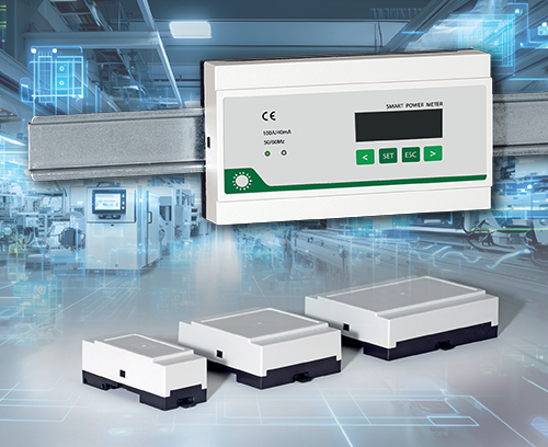 Space-saving flat-profile RAILTEC B DIN rail enclosures