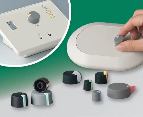 TOP-KNOBS for medical electronics and more